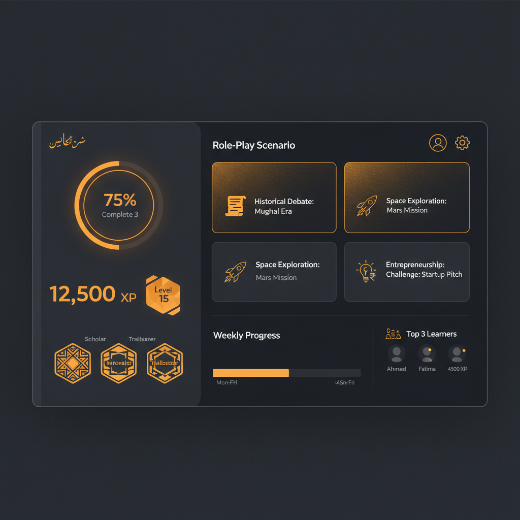 Talent portal dashboard