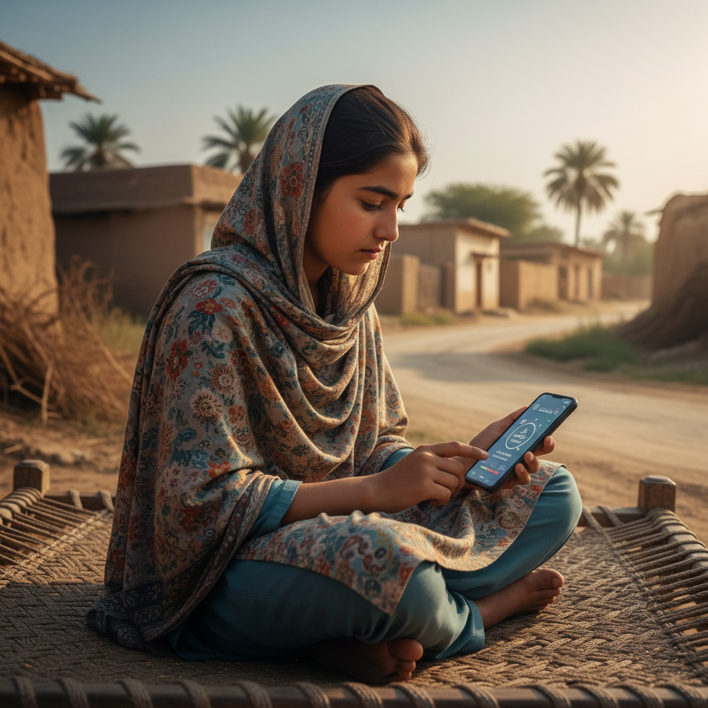 Pakistani rural learner
